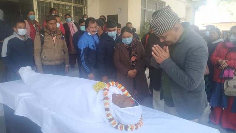 वडाध्यक्ष लामाको निधनमा शोकसभा