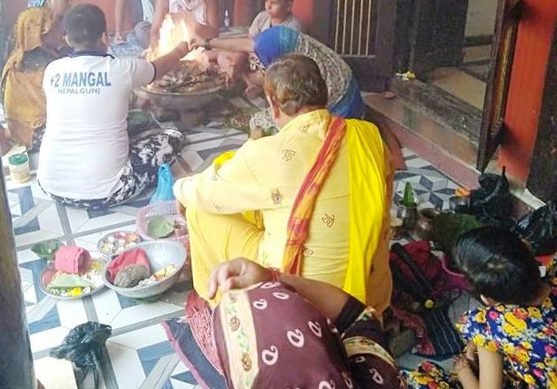 फुल्टेक्रामा जारी शिवमहापुराण पाठ विधिवत समापन