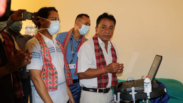 खजुरामा इको मेशिनबाट मुटुको जाँच शुरु