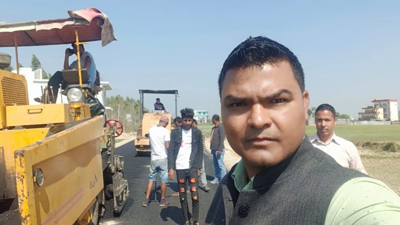 वडाध्यक्ष दीपक बर्माले चुनावमा गरेको वाचा पूरा गर्दै….