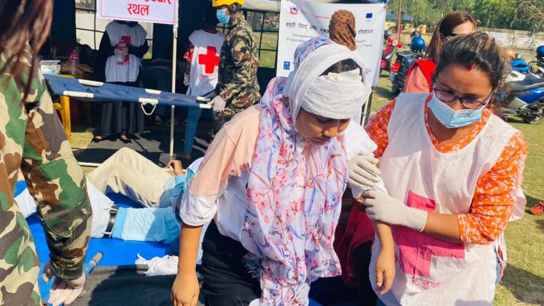 आगो नियन्त्रणको कृत्रिम घटना अभ्यास