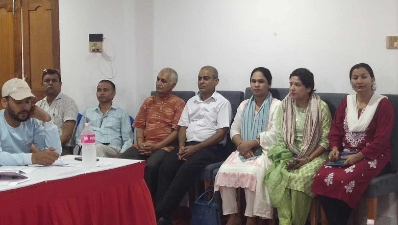 लैङ्गिक संवेदनशिलता र भाषा बारे दुई दिने कार्यशाला