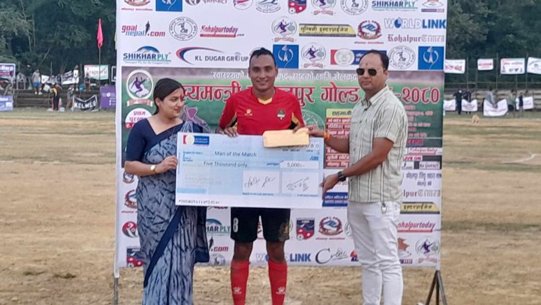 मुख्यमन्त्री कोहलपुर गोल्डकप: ३–१ ले पराजित गर्दै त्रिभुवन आर्मी विजयी