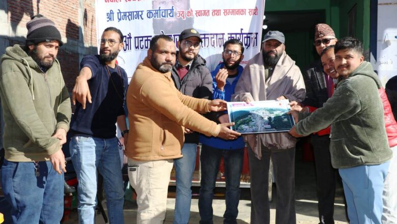 केन्द्रिय अध्यक्ष कर्माचार्यद्वारा १७७ औं पटक रक्तदान