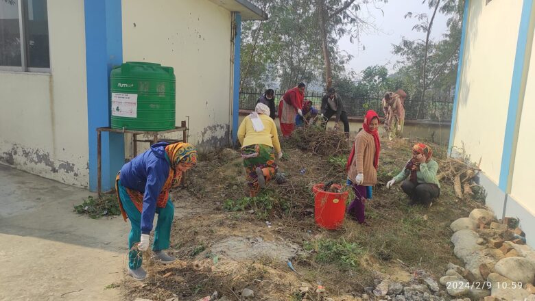 डुडुवामा सरसफाई अभियान