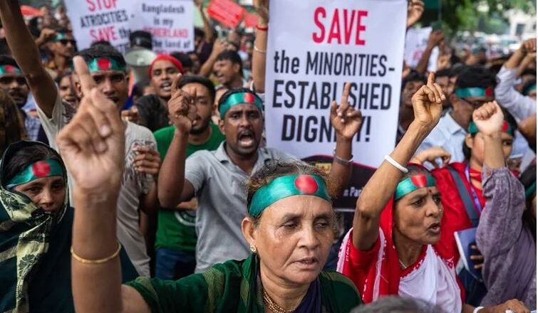 बंगलादेशका हिन्दुको माग, ‘अल्पसंख्यकका लागि छुट्टै मन्त्रालय, १० प्रतिशत आरक्षण’