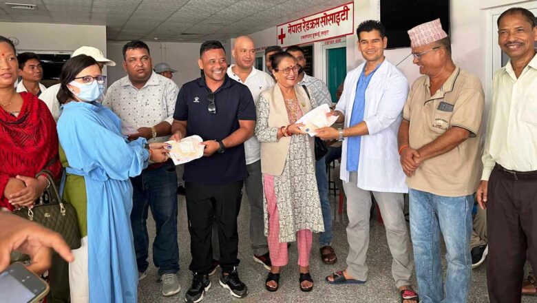 प्रजातान्त्रिक युवा संगठनद्वारा २२ जनाले गरे रक्तदान