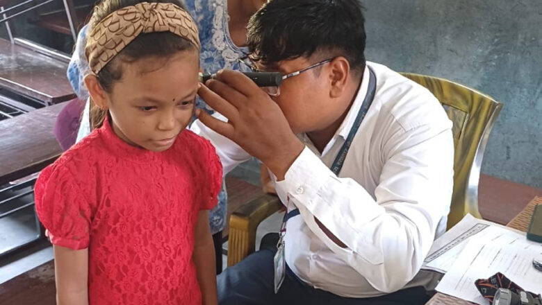 ब्रिनोजको प्राविधिक सहयोगमा ३५० विद्यार्थीहरुको कान परीक्षण शिविर सम्पन्न