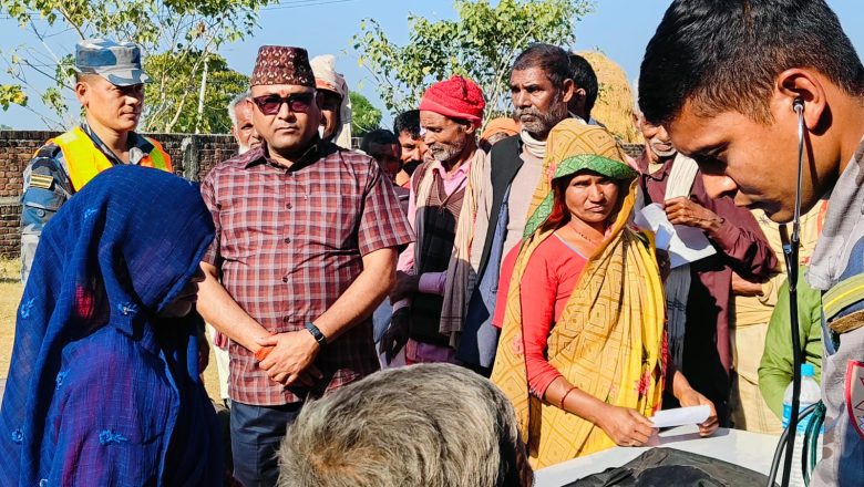 होलियामा स्वास्थ्य शिविर, २ सय ८८ जनाको परिक्षण