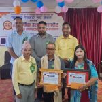 चलचित्र पत्रकार संघ बाँकेबाट सुवेदी र गिरी सम्मानित
