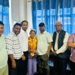 मेयर बिष्टले गरे माेनिकालाई विदाई