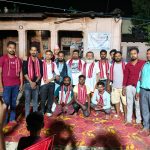 जय माँ ज्वाला स्पोट्र्स क्लबको लाठी प्रशिक्षण शुरू