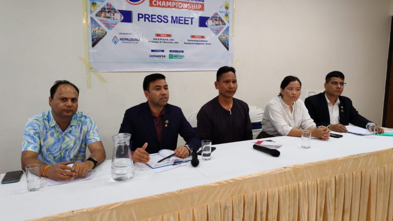 राष्ट्रिय पौडी प्रतियोगिता नेपालगन्जमा हुँदै