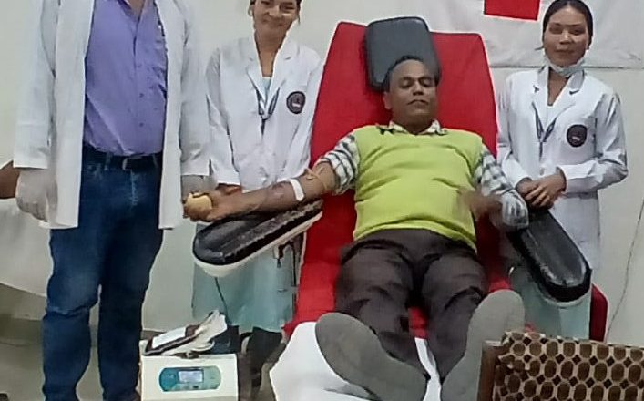 सञ्चारकर्मी जयसवालले गरे १०६ पटक रक्तदान