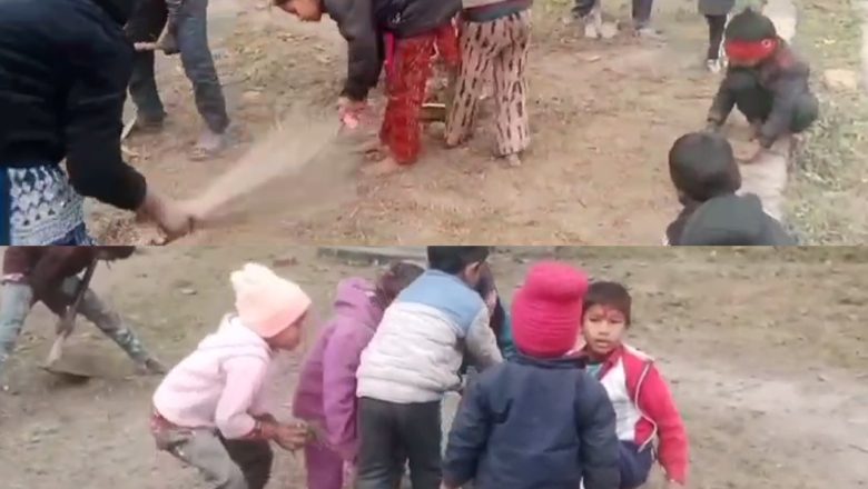 सनातन ज्ञान केन्द्रका विद्यार्थीद्वारा मन्दिर सरसफाई