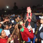 झ्याप्पै आइन मगरनी लर्को ओढेरमा दर्शक झुमाए बद्री पंगेनीले