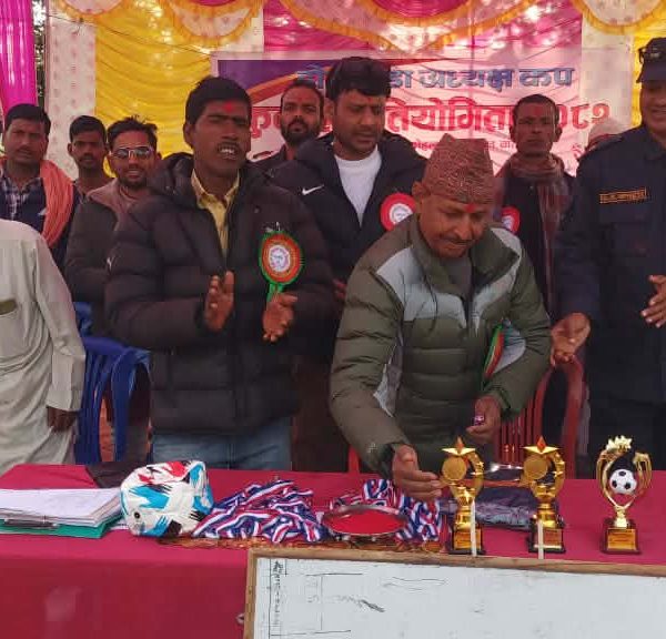 नरैनापुर वडा नं.६ मा दोस्रो वडा कप फुटबल प्रतियोगिता सुरु