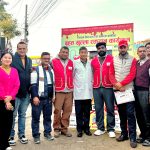 ९ जना महिलासहित ७७ जनाले गरे रक्तदान