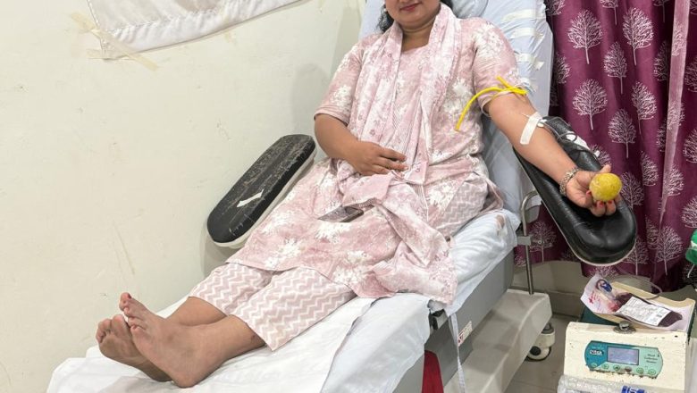 जन्मदिनको अवसरमा रक्तदान, रगतको अभाव हुँदै