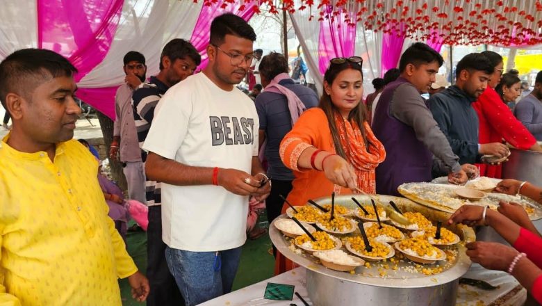 बागेश्वरी मन्दिरमा विशाल भण्डारा