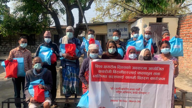 विश्व क्षयरोग दिवसको अवसरमा हाईजिन किट वितरण