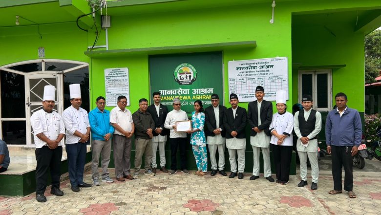 स्थापना दिवसमा आश्रय बिहिनहरुसँग पौवाको एक छाक खाना