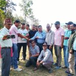 बझाङ्गी सेवा समाजद्वारा शुभकामना आदान–प्रदान