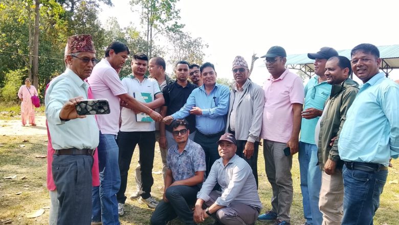 बझाङ्गी सेवा समाजद्वारा शुभकामना आदान–प्रदान