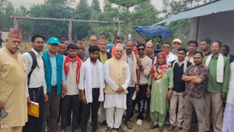 नरैनापुरमा राष्ट्रिय स्वतन्त्र पार्टीको गाउँपालिका समिति गठन