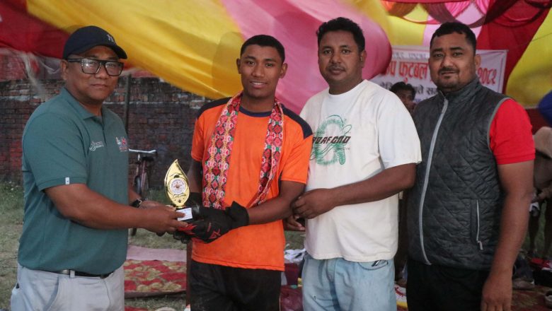 दोस्रो योगिनीगोल्ड कप :आयोजकयोगिनी ए र सितापुर युनाइटेड विजयी