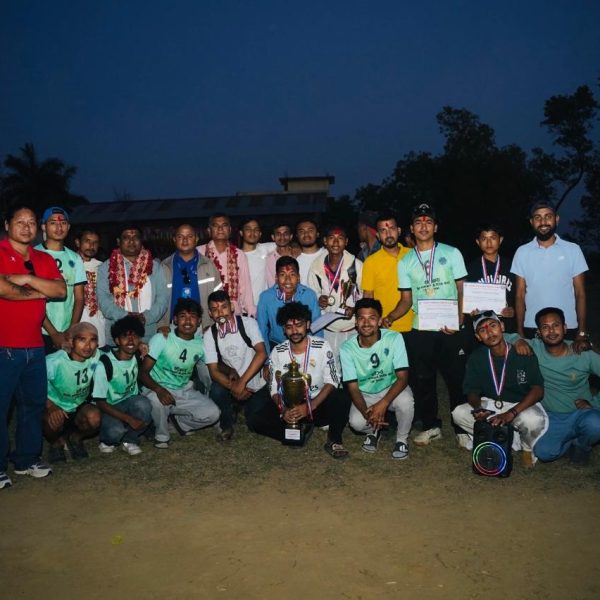 सितापुर युनाइटेड दोस्रो योगिनी गोल्ड कप च्याम्पियन