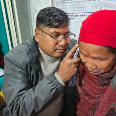 ब्रिनोजको सहकार्यमा दार्मा गाउँपालिकामा ६ दिने निःशुल्क शिविर, पहिलो दिन १५९ जनाको चेकजाँच