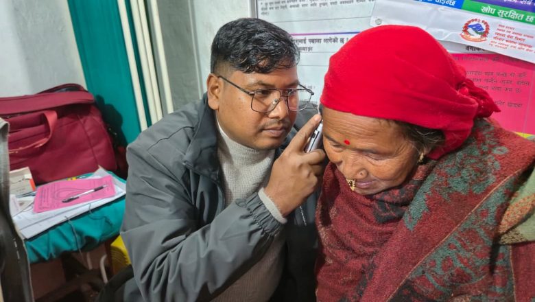 ब्रिनोजको सहकार्यमा दार्मा गाउँपालिकामा ६ दिने निःशुल्क शिविर, पहिलो दिन १५९ जनाको चेकजाँच