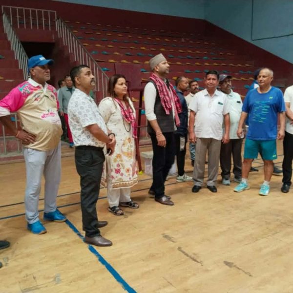 मन्त्री पाण्डे तथा मा. काफ्लेद्वारा भौतिक संरचनाको संयुक्त निरीक्षण