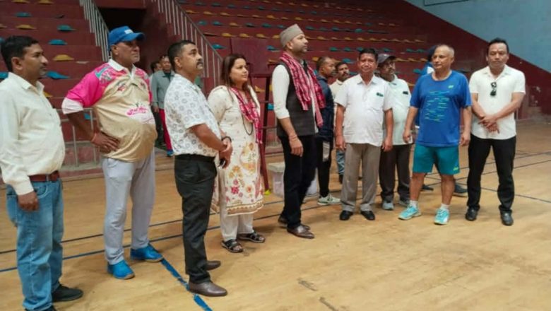 मन्त्री पाण्डे तथा मा. काफ्लेद्वारा भौतिक संरचनाको संयुक्त निरीक्षण