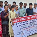 पुरैनीमा निःशुल्क आँखा तथा स्वास्थ्य शिविरबाट ३ सय ९३ जना लाभान्वित
