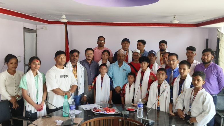 उपमहानगरद्वारा खेलाडीहरुलाई सम्मान (फोटोफिचरसहित)