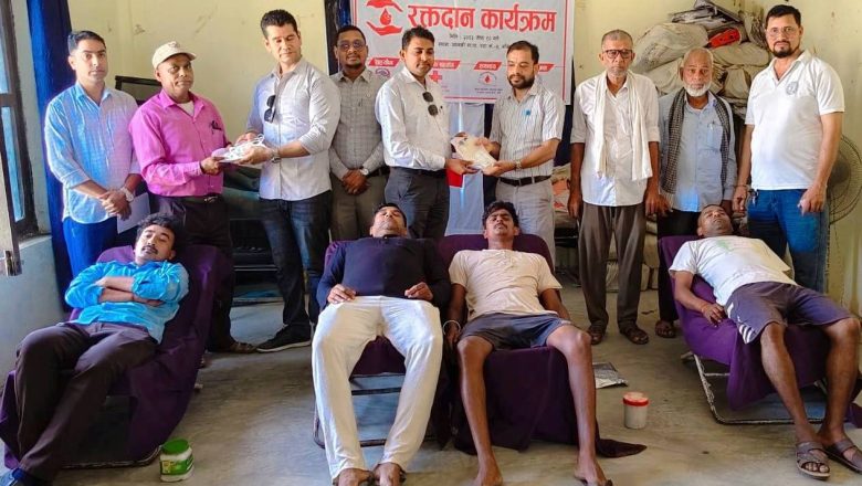 जानकीको रक्तदान कार्यक्रममा शतक रक्तदाता सहित ४ जनालाई सम्मान