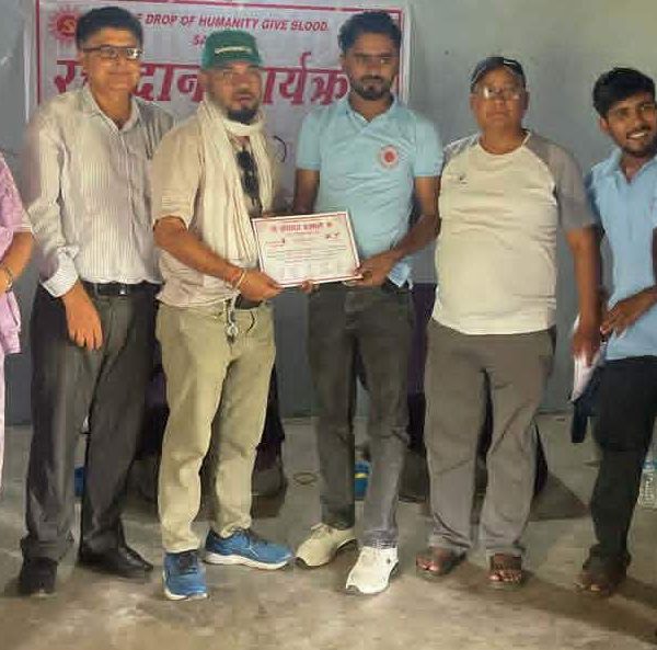 नेकपा एमाले डुडुवा गाउँपालिका–५ को आयोजनामा २३ जनाले गरे रक्तदान