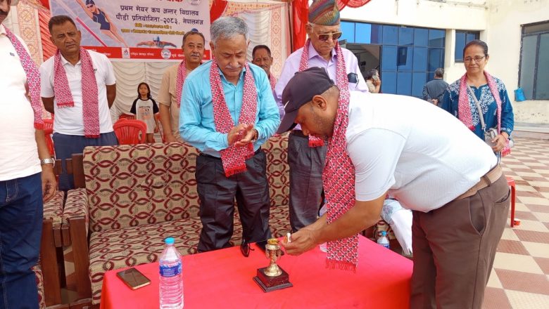 प्रथम मेयर कप अन्तर विद्यालय पौडी प्रतियोगिता सम्पन्न