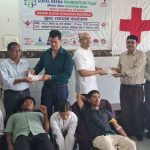 गोपाल नीना फाउण्डेसनमा ९ महिला सहित ४९ जनाले गरे रक्तदान