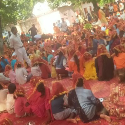 नरैनापुरमा भव्य कन्यापूजन महोत्सव सम्पन्न